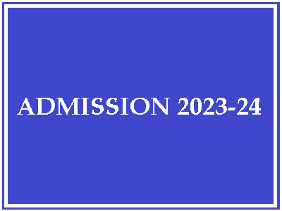 Admission information page
